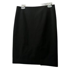 LOFT Women's Black Knee Length Pencil Skirt Size 6